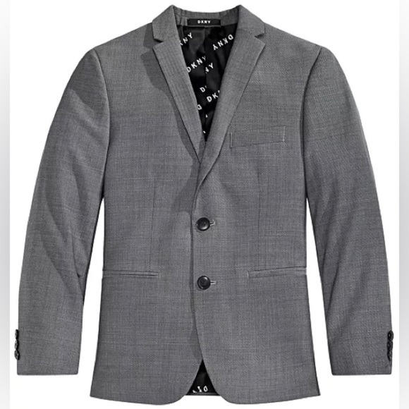 Dkny Other - NWT Big Boys Grey Formal Blazer size 14R  DKNY